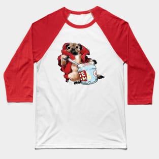 Sad pug Baseball T-Shirt